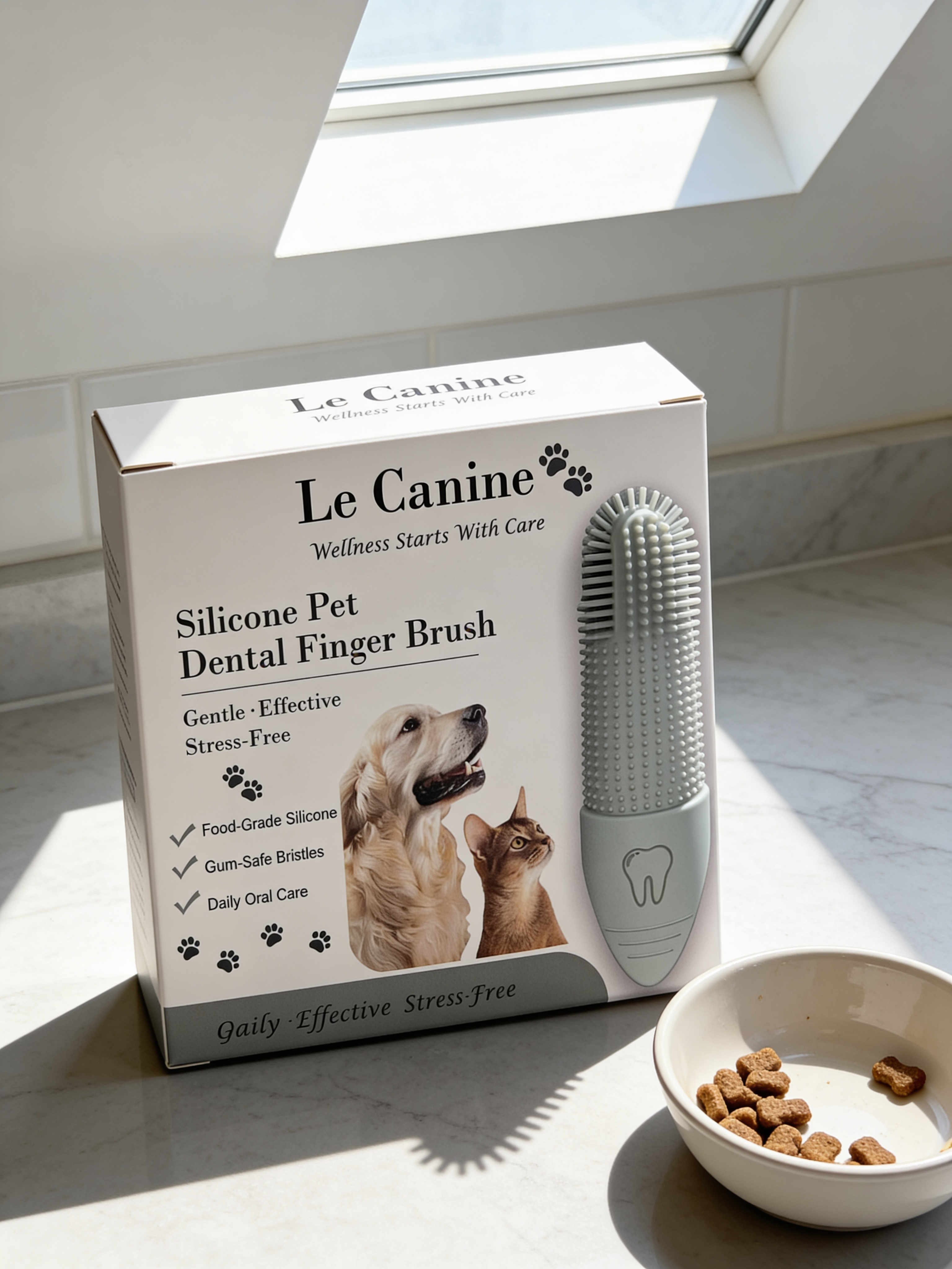 Silicone Pet Dental Finger Brush